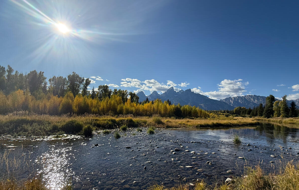 God's Handiwork in the Tetons