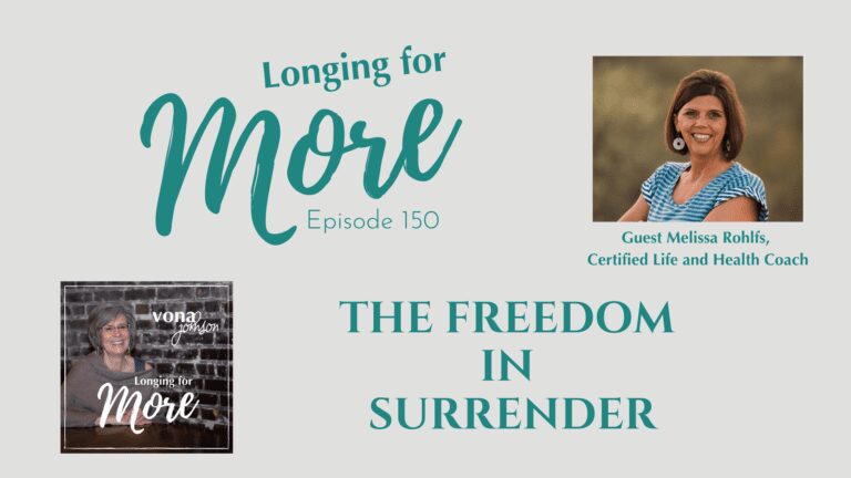 The Freedom in Surrender